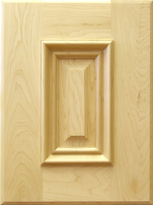 Romark cabinet Door with applied moulding in maple